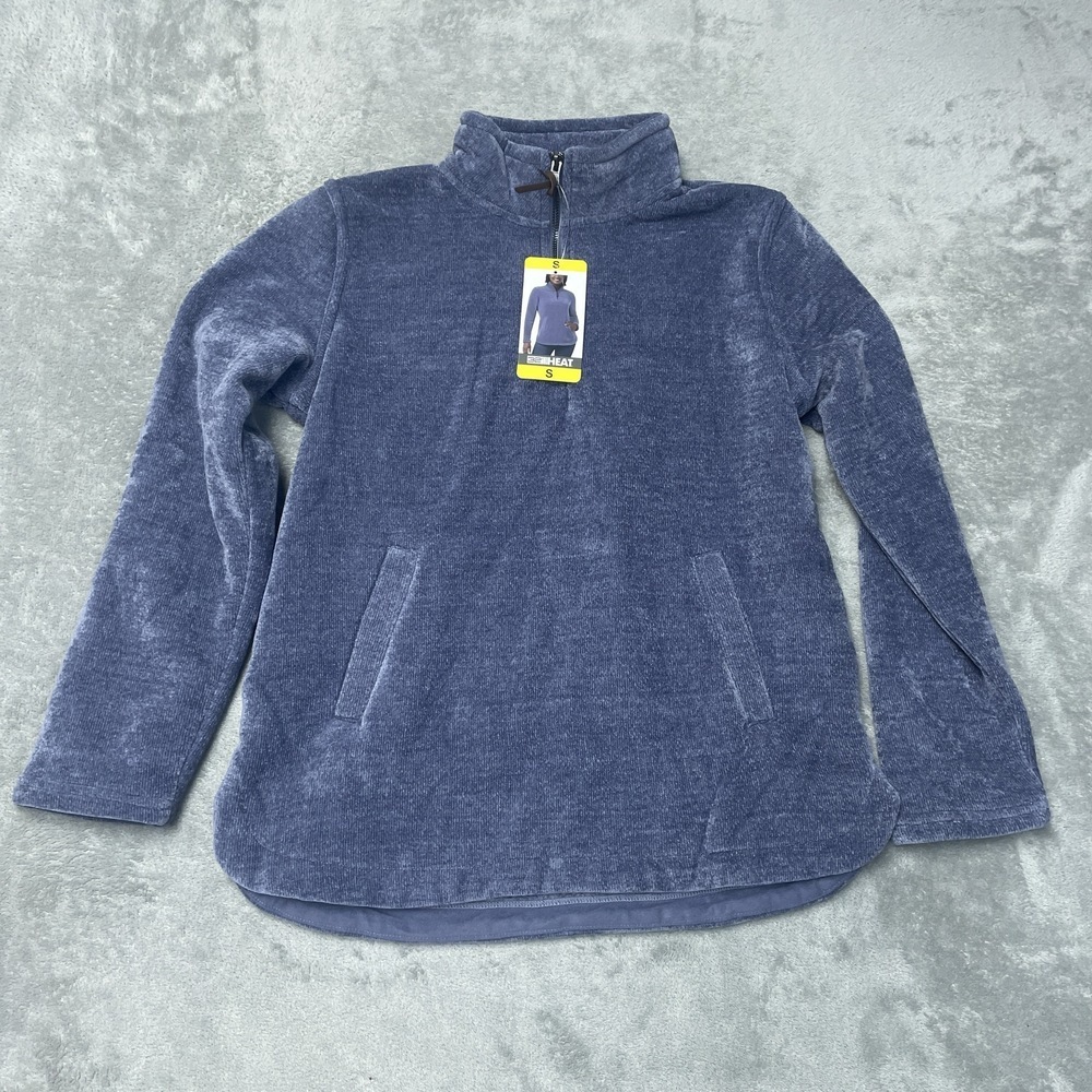 32 Degrees Women's S Pullover Blue Polyester a2280